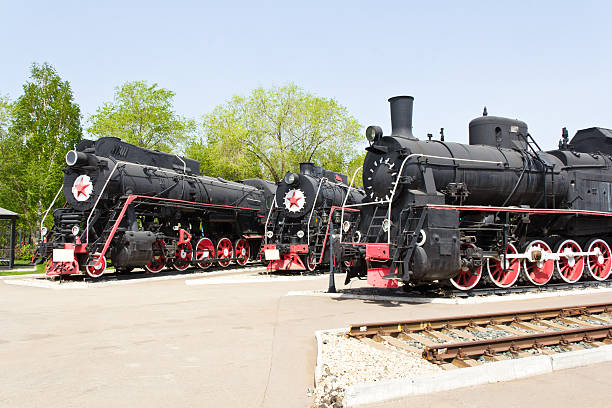 istock Rail road locomotive 534080395