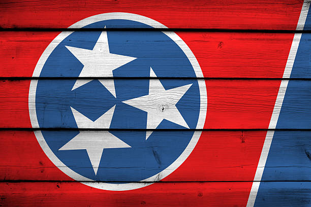istock Tennessee State Flag on wood background 534085469
