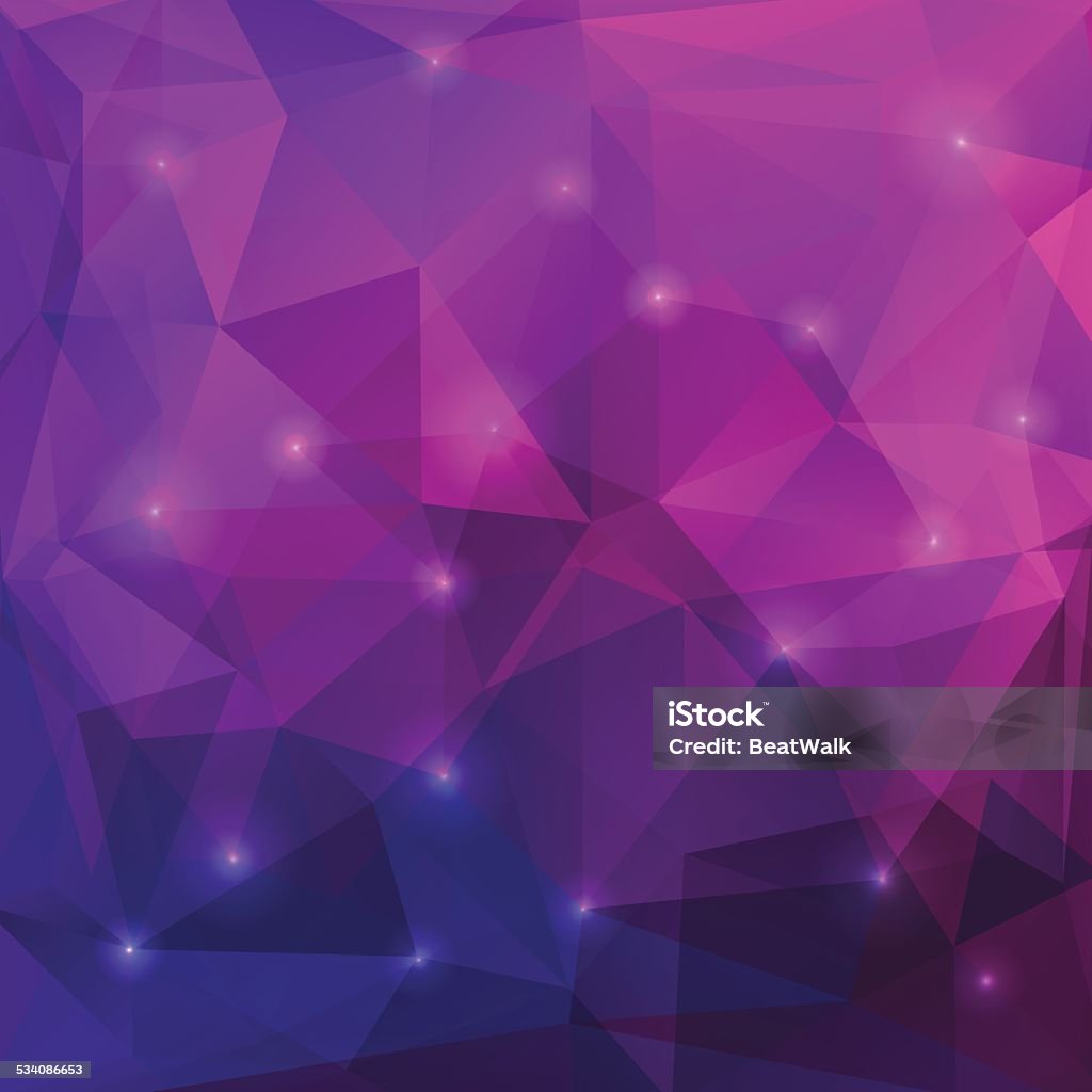 Abstract purple triangles background Abstract purple triangles vector background 2015 stock vector