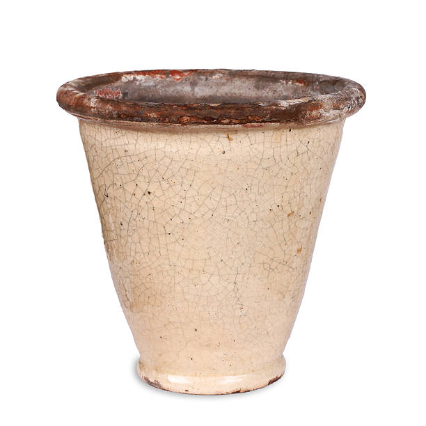 istock Old pottery and handmade flower pot 534098913