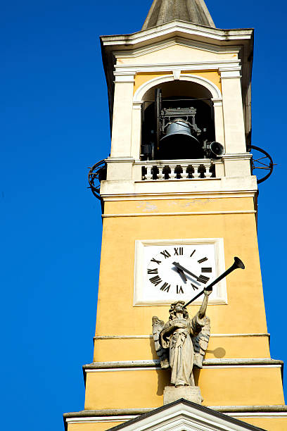 istock in cislago old abstract    italy   the   wall  and tower 534100089