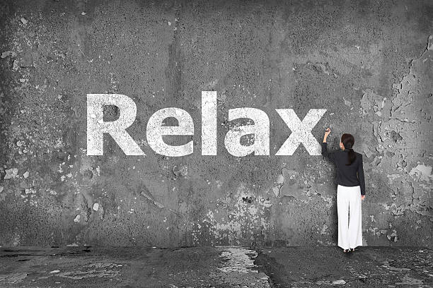 istock business woman drawing relax concept 534100117