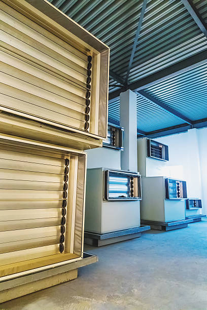 istock Air conditioning equipment on pharmaceutical industry manufactur 534100683