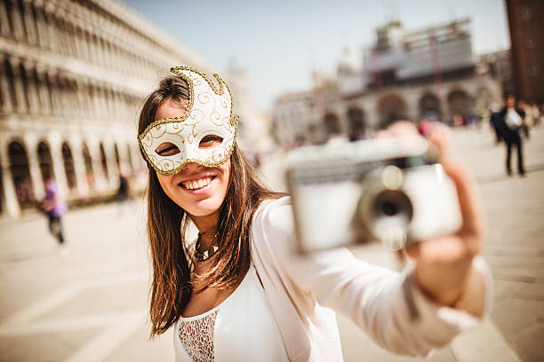 istock venetian woman for carnival in venice 534101259