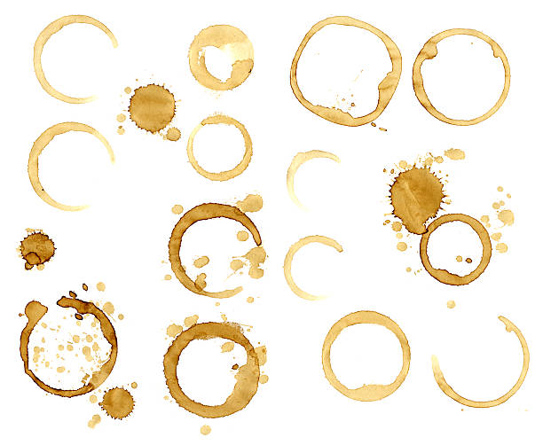 istock Set stains of coffee 534103017
