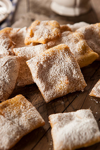 istock Homemade Powder Sugar Beignets 534106153