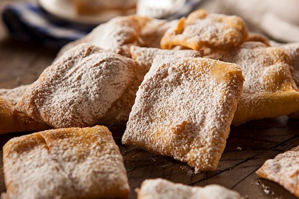 istock Homemade Powder Sugar Beignets 534106233