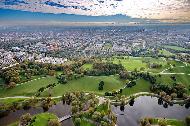 istock Munich Olympiapark from the TV tover 534107191