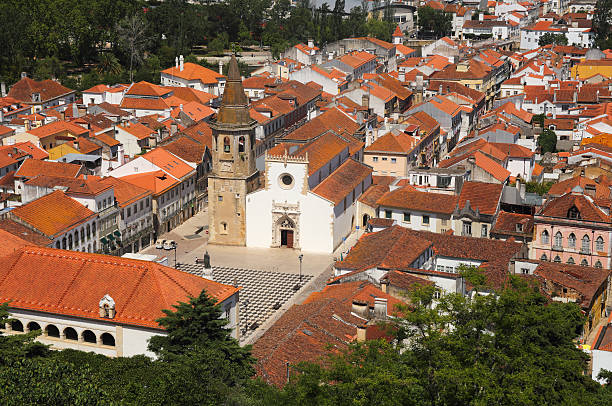 istock Tomar historic centre, Santarem district, Ribatejo, Portugal. 534109310
