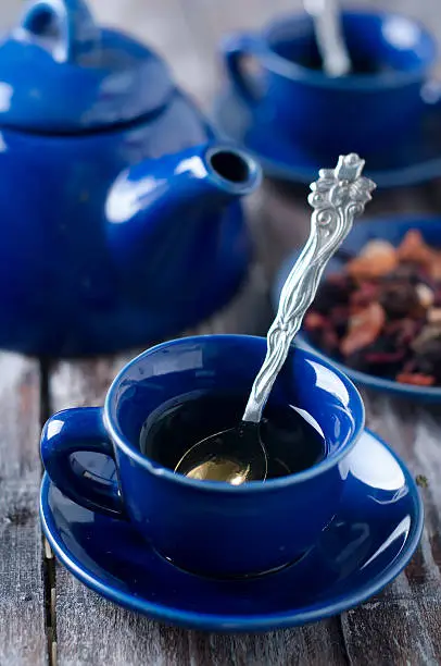 Photo of Blue cup of tea