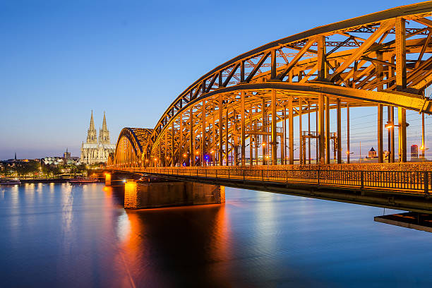 istock Cologne Cathedral and Hohenzollern Bridge, Cologne, Germany 534112068