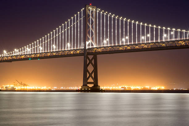 istock San Francisco-Oakland Bay Bridge, Night 534112728