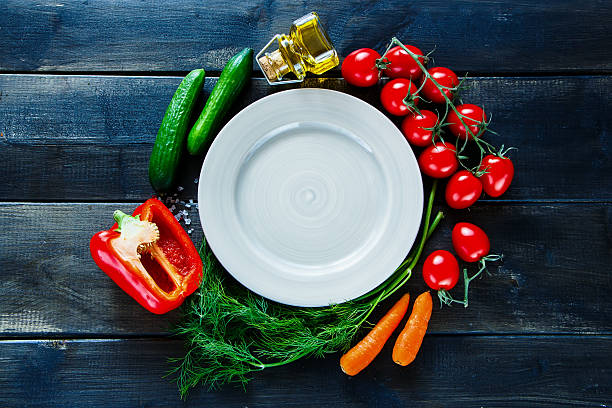 istock Organic vegetables and seasoning 534113332