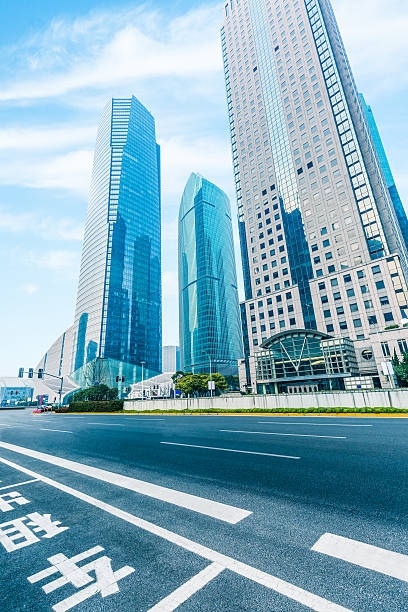 istock road in front of office building 534114634