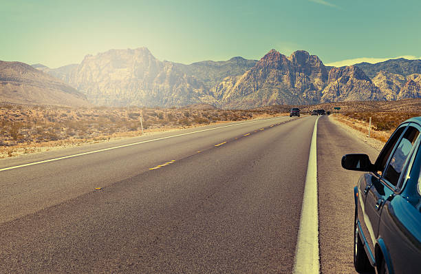 istock Road in Southern Nevada 534116150