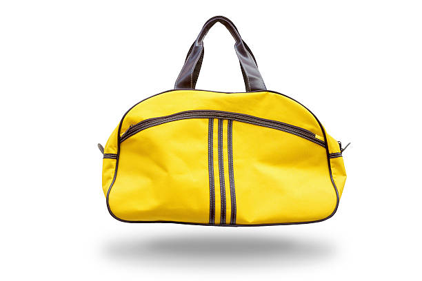 istock Yellow sports bag,with clipping path 534117260