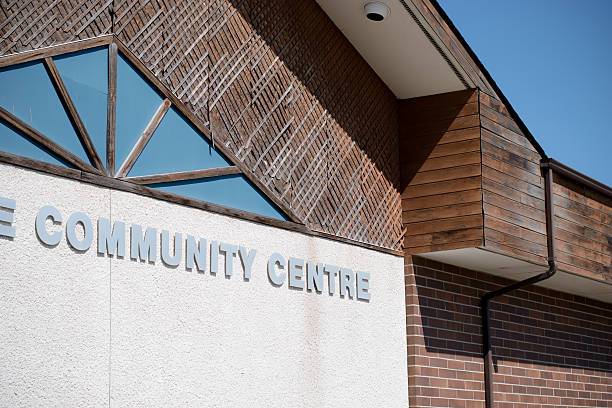 community centre at the community centre community center photos stock pictures, royalty-free photos & images