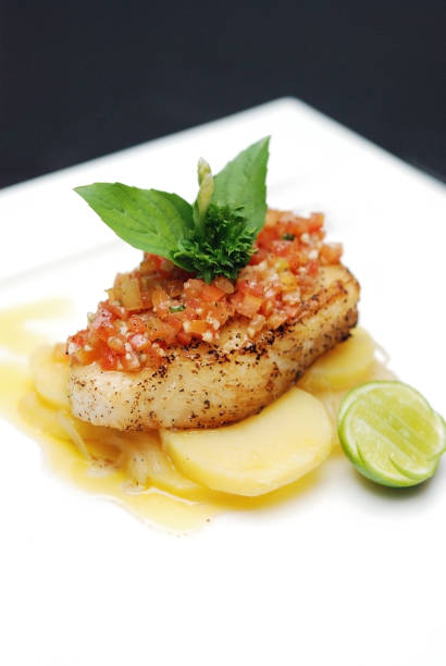 istock Grill Sea Bass 534126162