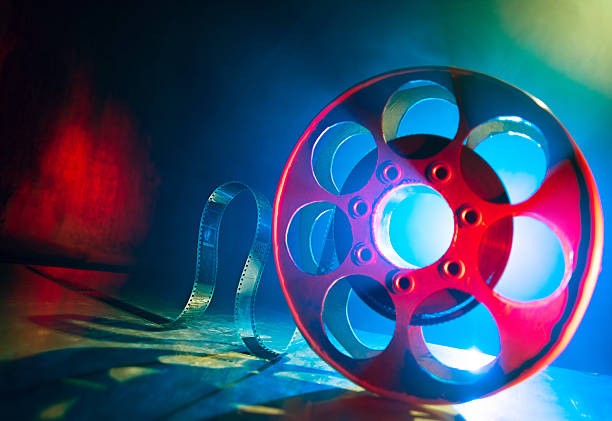 Reel of film stock photo