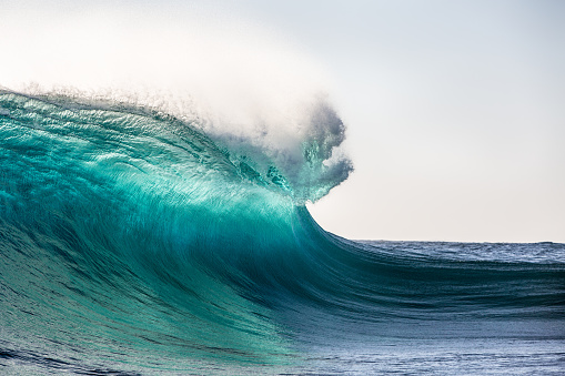 Breaking wave at Bremer Bay Western Australia