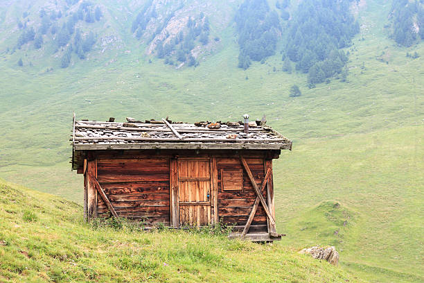 istock Typical little hut in the Alps 534131071