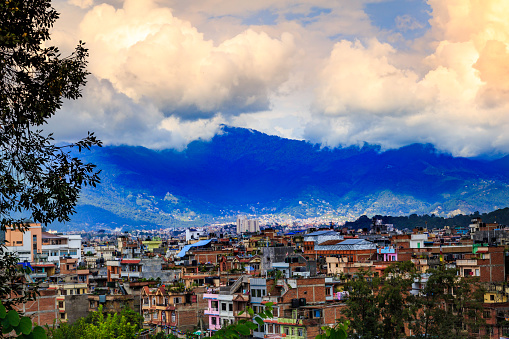 Kathmandu is the capital of Nepal. Picture before the earthquake.