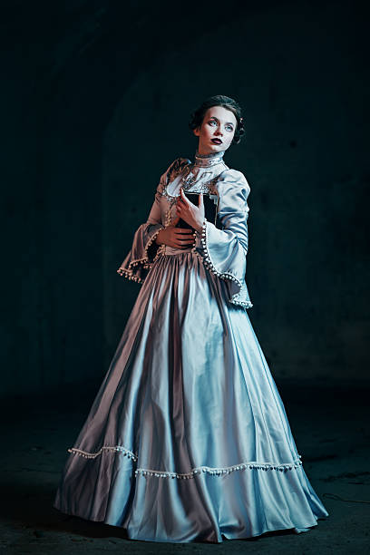 istock Woman in victorian dress 534132177