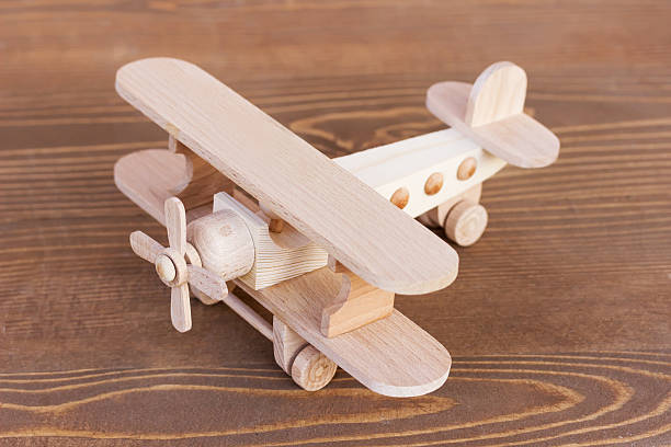 istock wooden model of plane 534134137