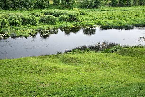 istock Musa river in Bauska. Latvia 534135243