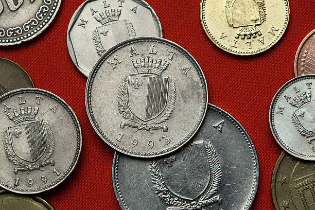 istock Coins of Malta 534135646