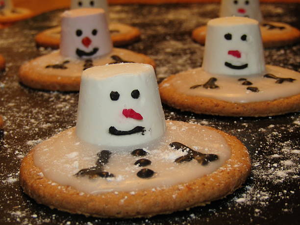 istock Christmas Melting Snowman Cookies 534135986