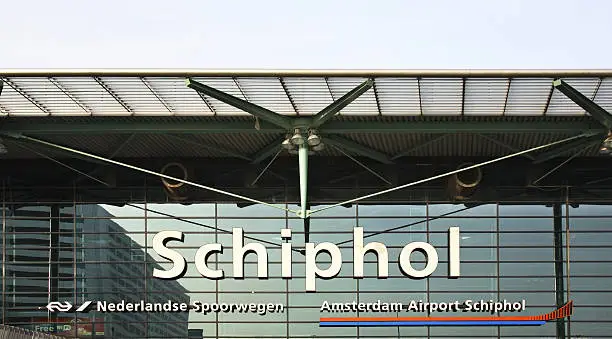 Amsterdam Airport Schiphol. Netherlands