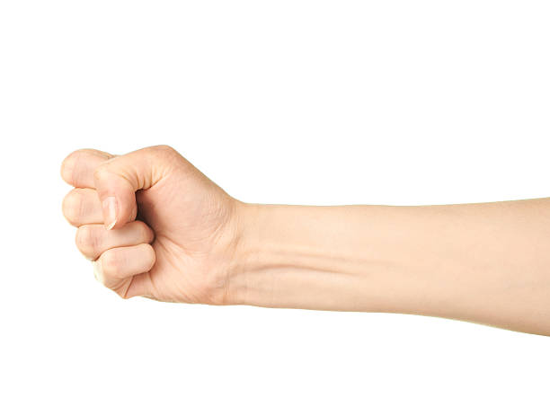 istock Female caucasian hand gesture isolated 534136002