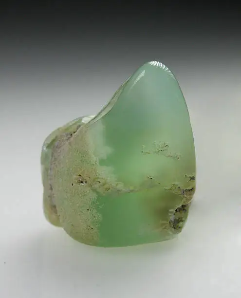 Beautiful sample of chrysoprase mineral for your mineralogical collection.