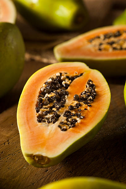 istock Raw Organic Green Papaya 534136909