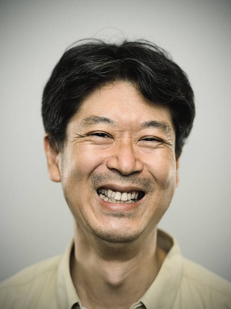 istock Portrait of a japanese man with happy expression. 534138124