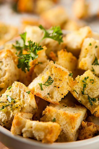 istock Fresh Homemade French Croutons 534139617