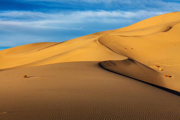 Eureka Sand Dunes Death Valley stock photo