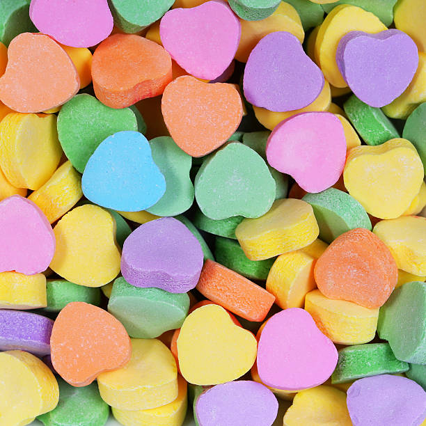 istock Colorful Hearts background. Valentines Day 534156181