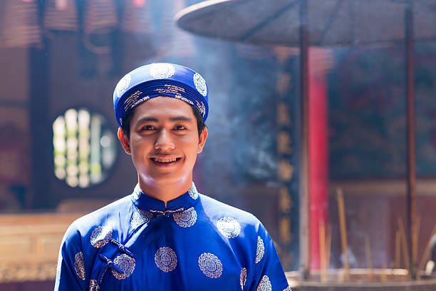 istock Young man in national clothes 534157077