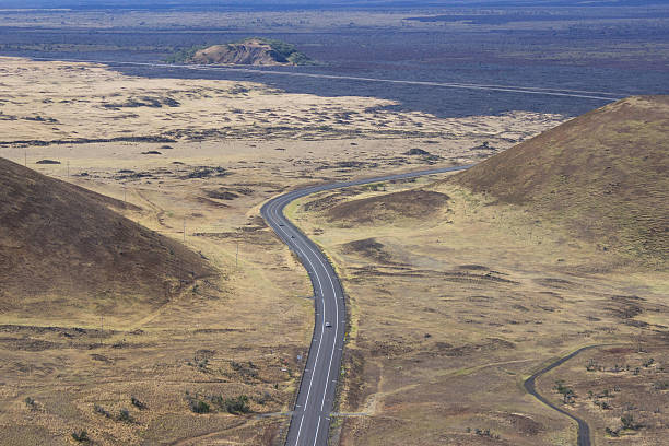 istock Aerial View of Saddle Road in Hawaii 534157839