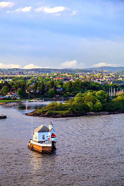 istock Modern district of Oslo, view from the water 534158247