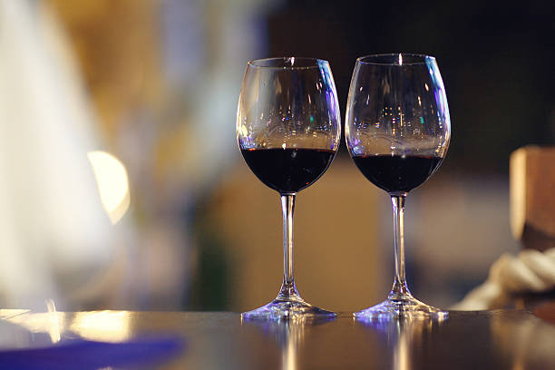 istock glasses of red wine at restaurant concept alcohol 534160809