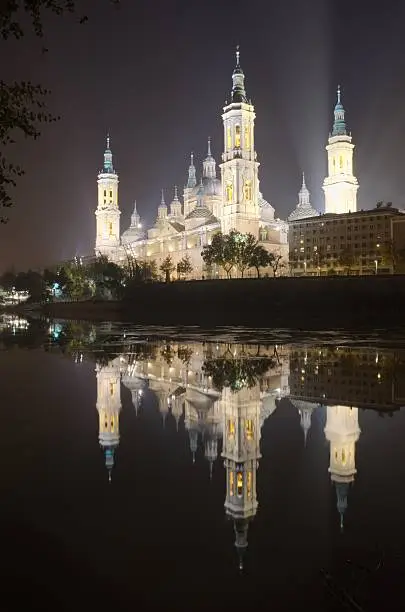 Photo of basilica del pilar in spanish zaragoza