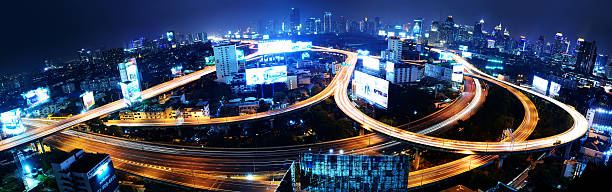 istock Bangkok Expressway and Highway Aerial view, Thailand 534165013