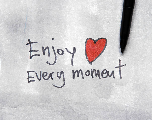 istock inspirational message enjoy every moment 534165243