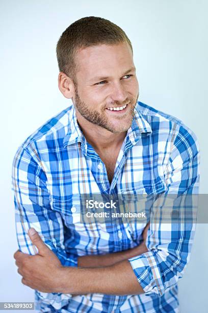 Hes Positively Handsome Stock Photo - Download Image Now - 2015, Adult, Adults Only