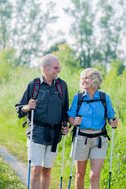 istock Couple Hiking Along a Trail 534190430