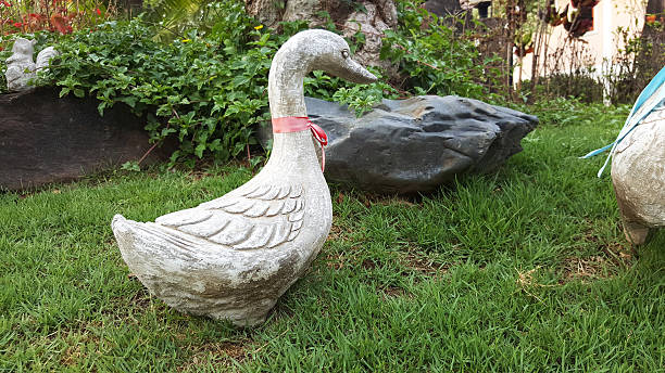 istock Duck statue foe garden design. 534191618