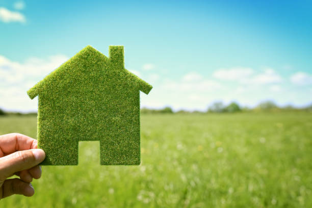 istock Green eco house environmental background 534192068